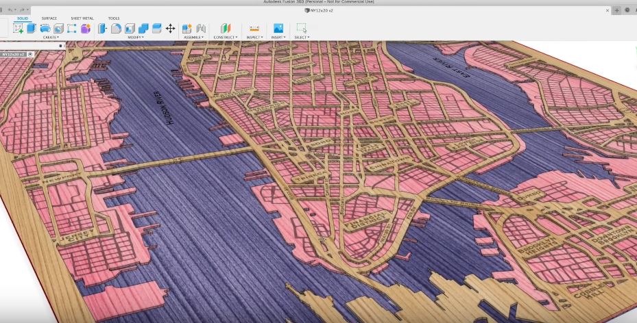 How To Make Laser Cut Maps Of Your City